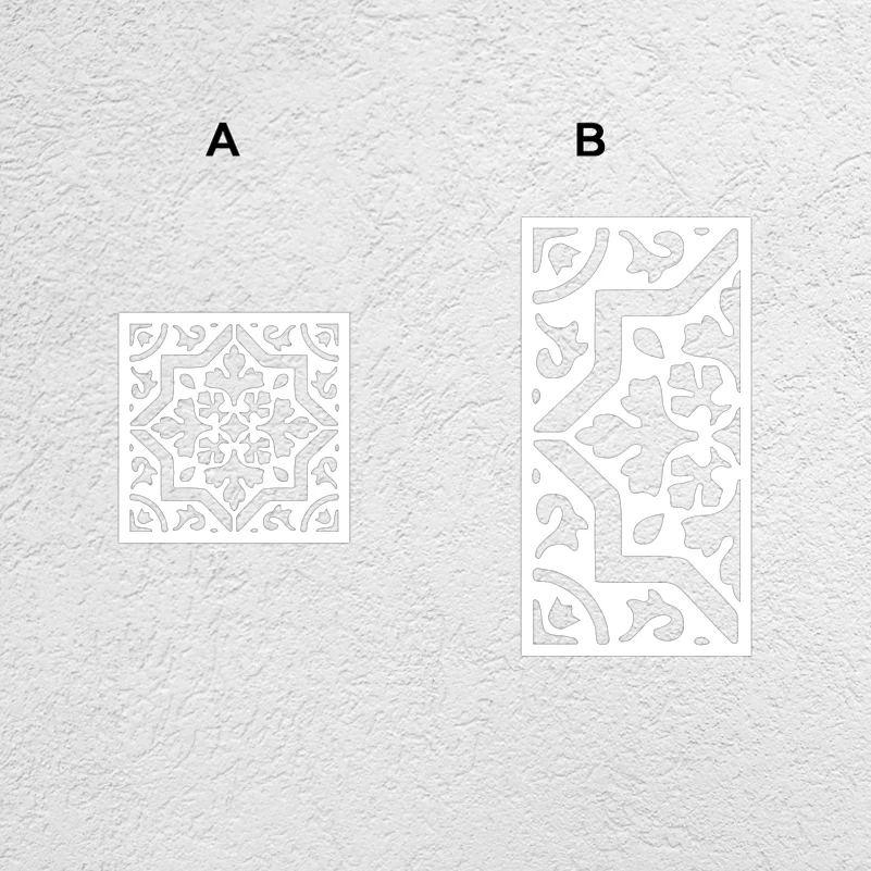 40cm - 80cm Stencil For Painting Wall Plaster Putty Template To Paint Furniture Makers Decorative Vintage Classic Damask S363