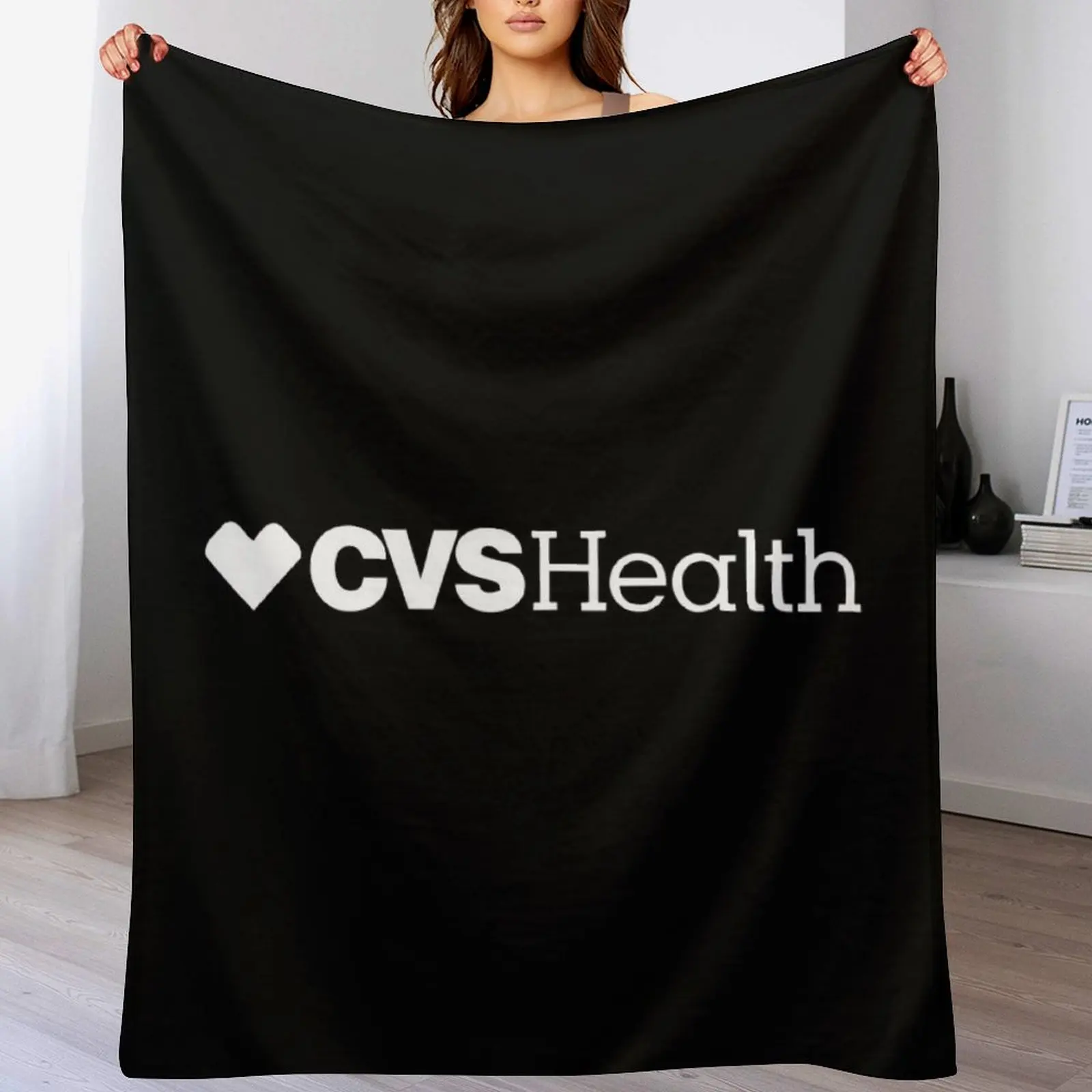 

CVS health Throw Blanket Multi Purpose Soft Warm Blanket for Home Travel