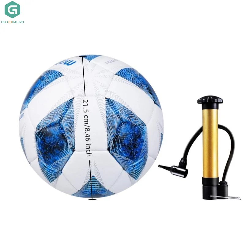 Pelotas de fútbol no infladas enviadas Tamaño oficial 5 Balón de entrenamiento de partido de fútbol al aire libre Pelotas de fútbol Tamaño oficial 5 Fútbol al aire libre