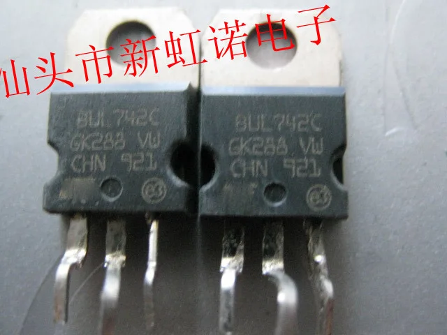 5 pz/lotto nuovo triodo originale del circuito integrato BUL742C In azione