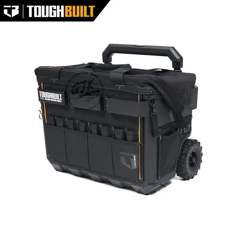 TB-CT-61-22 TOUGHBUILT  XX-Large Rolling Massive Mouth Bag Multi-functional Waterproof Push-pull Toolkit