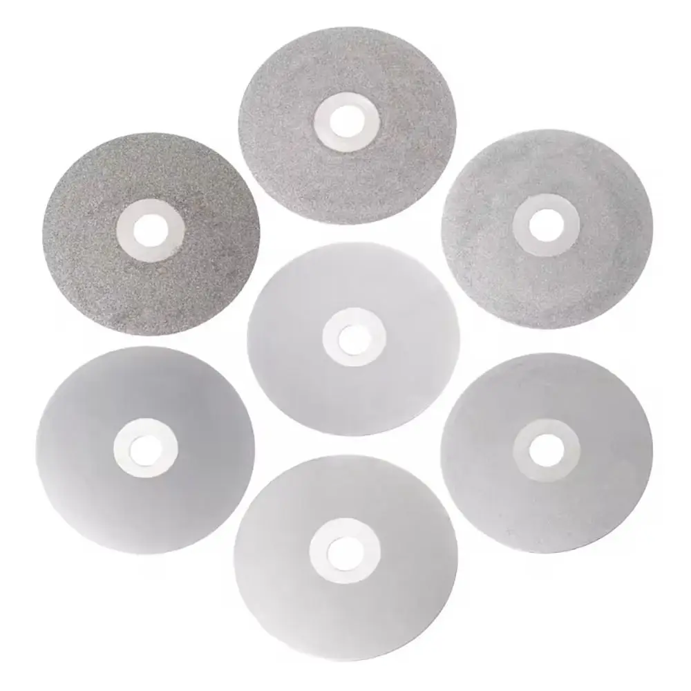 1Pcs Diamond Coated Diamond Grinding Disc 4inch 100mm 80-3000Grit Grinding Wheels Woodworking Tool Abrasive Disc