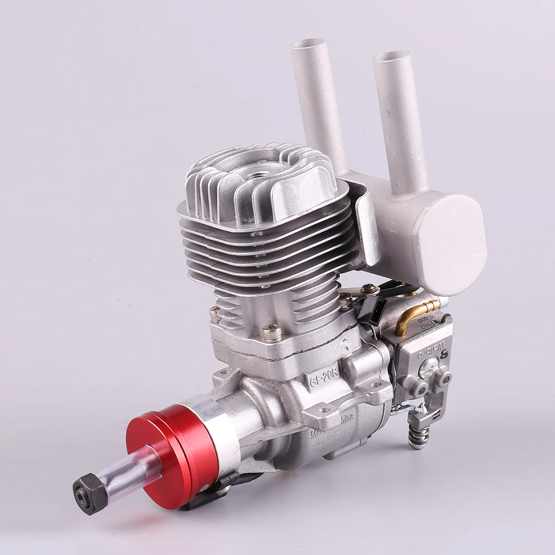 RCGF 20cc Rear Exhaust Pipe Petrol/Gasoline Engine for RC Airplane RCGF 20cc Re Gasoline Model Engine for RC Airplane