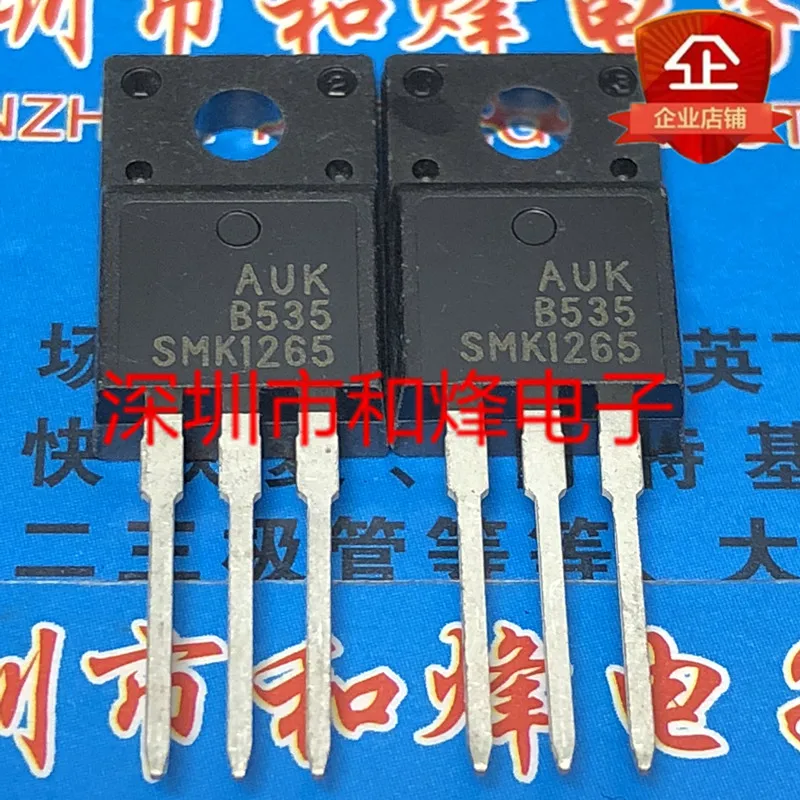 5PCS/Lot  SMK1265 ½ TO-220F  650V 12A