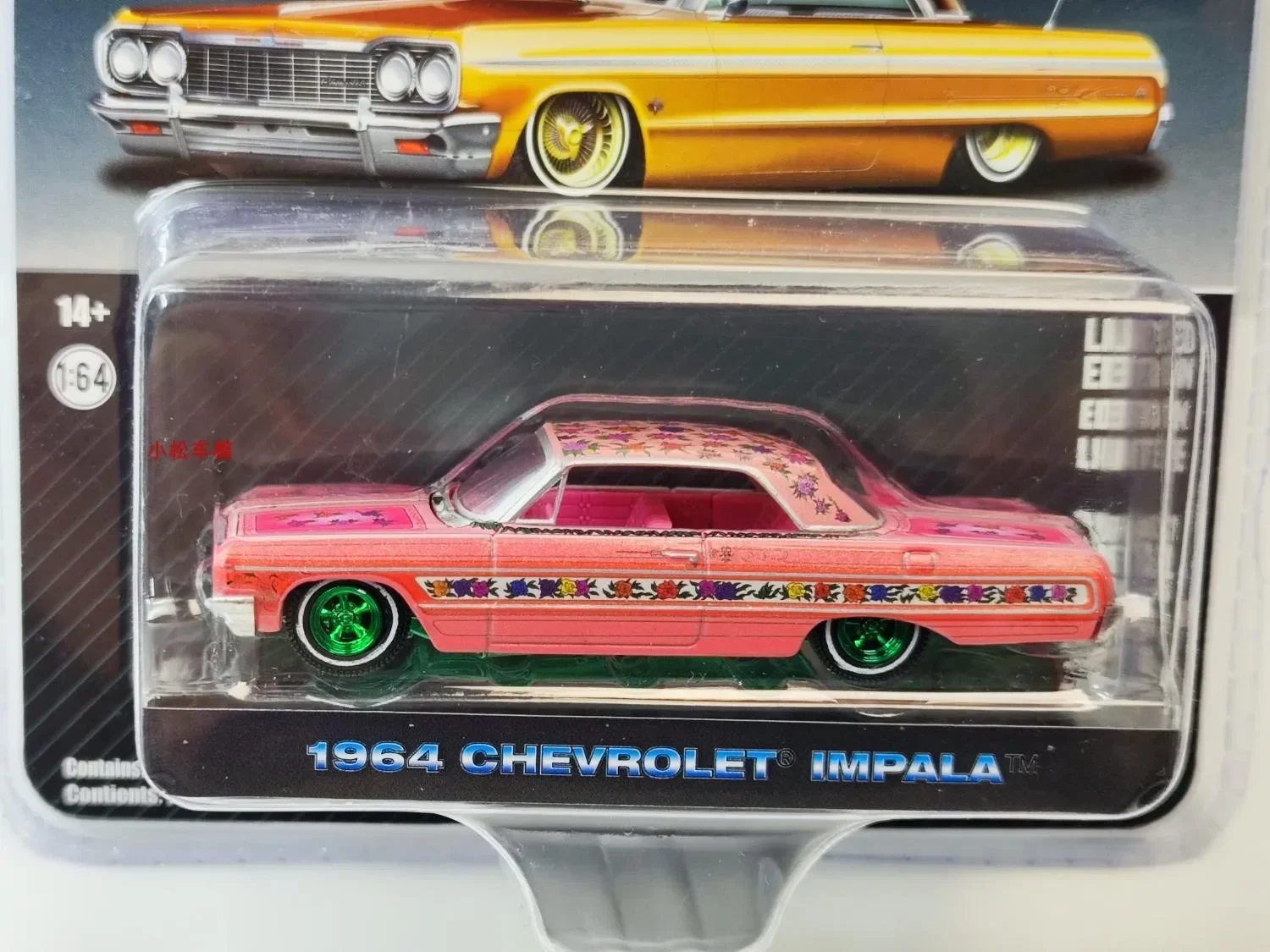 1:64 1964 Chevrolet impala Series Diecast Metal Alloy Model Car Toys For Gift Collection