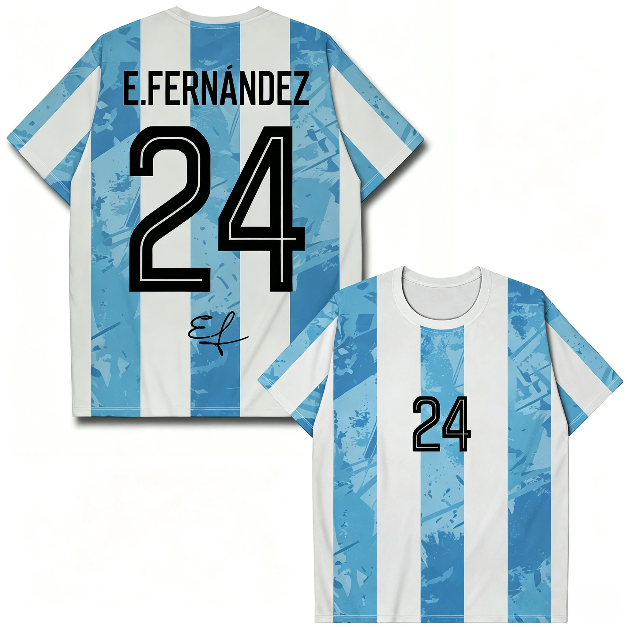 Argentina 2026 Hot Messi No.10 Printed T-shirt Men Short Sleeve Crewneck Football Legend Fan Commemorative Sport Jersey S591e5a251e09483cb79c85f7650a6f1e3
