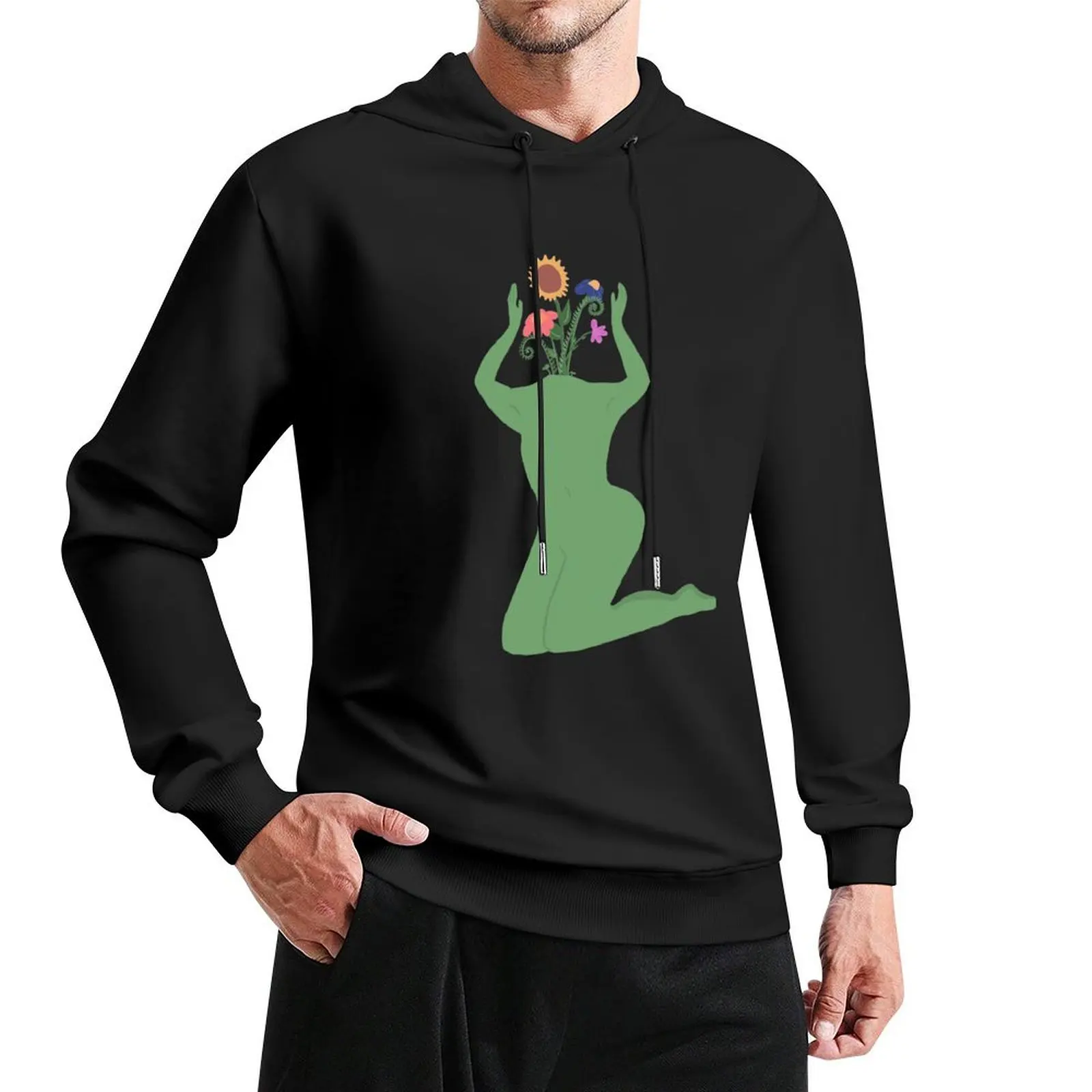 

Earth Goddess Pullover Hoodie autumn men's hoodie sweatshirt