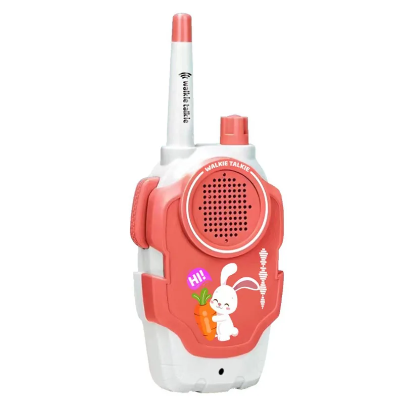 Walkie Talkie de juguete para niños y niñas, intercomunicador de distancia de 300 metros, interfono de dibujos animados, regalos de cumpleaños