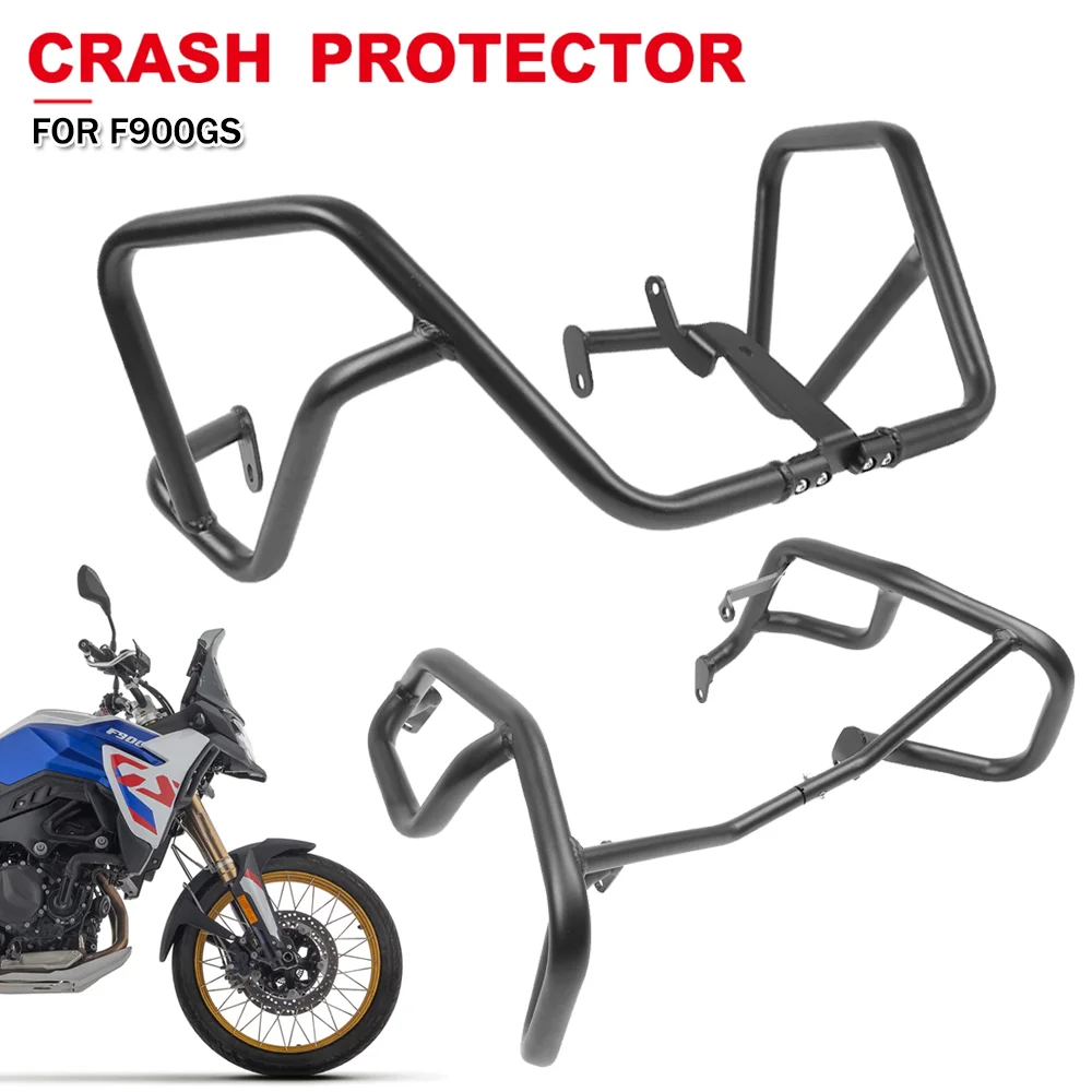 

For BMW F900GS F900 GS F 900 GS GS900 2024-2025 Motorcycle Crash Bar Engine Guard Upper Lower Bumper Frame Guard Fall Protection
