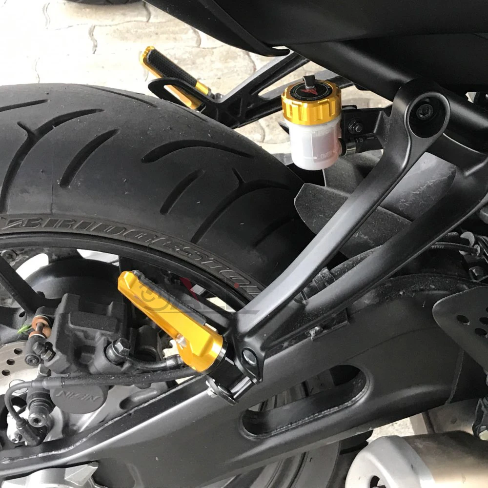 Rear Passenger Foot Pegs Footrests for Yamaha MT07 MT09 MT03 FZ07 FZ09 R3 R25 TMAX 500 530 XSR700 XSR900 XJR1300 FZ1 FZ6