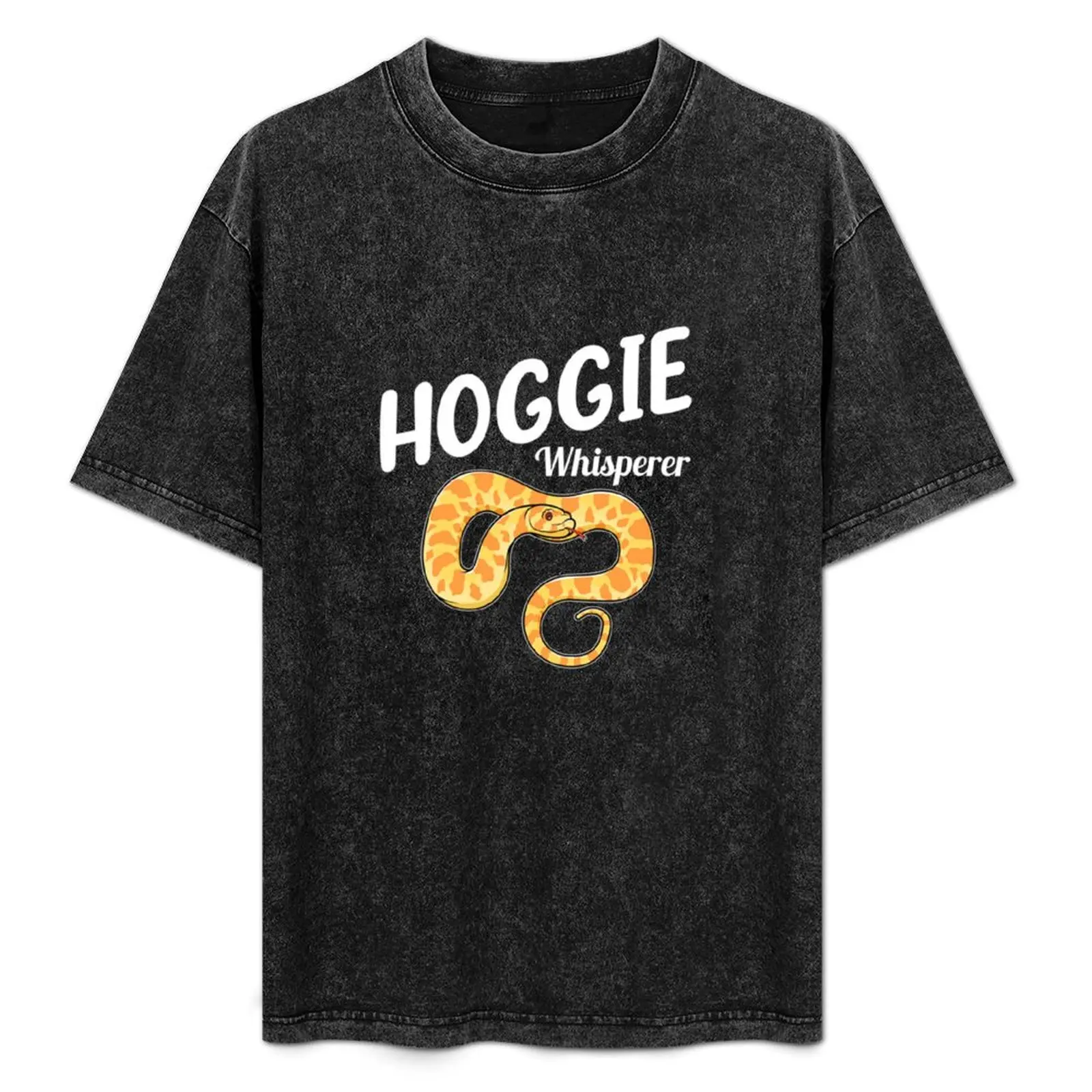 Hoggie Whisperer Reptile Lover Hognose Snake Hoodie T-Shirt heavyweights aesthetic clothes Short sleeve tee mens plain t shirts