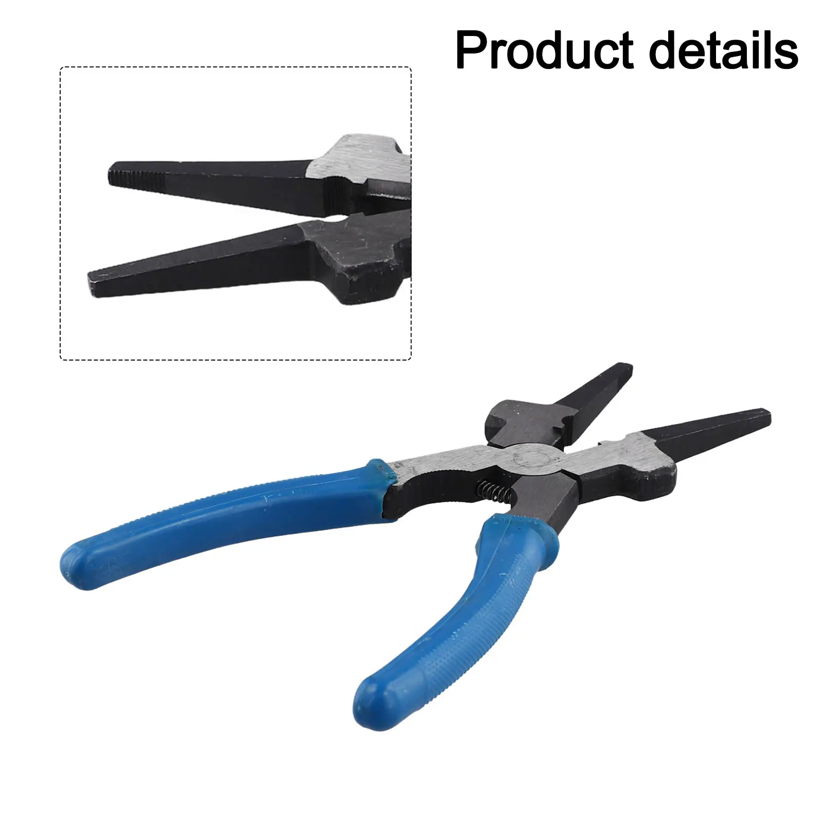 Versatile 8 Inch Welding Pliers with Splatter Removal and Wire Cutting Capabilities for Welding Electrical Mechanical and More