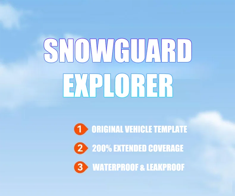 Vergrößern Sie die Auto-Schneedecke, 7-lagige Winter-Windschutzscheibe, Schneeschild, winddicht, wasserdicht, für Autofenster, Eisabdeckung, universell für SUV-Limousine – Detail 3
