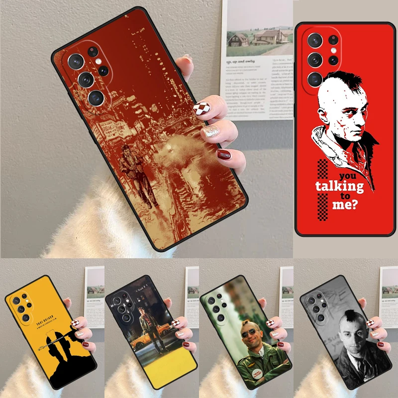 Taxi Driver 1976 film poster TPU Phone Case For Samsung Galaxy note 10 pro S26 S25 S24 S23 S22 Ultra Plus S21 FE S20 Cover