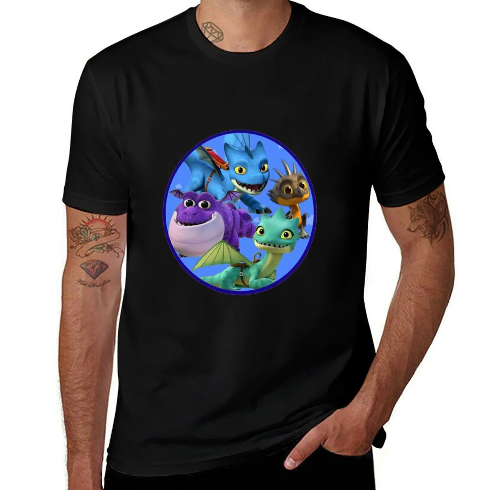 

Dragons Rescue Riders T-Shirt oversized t shirt for a boy custom t-shirts summer 2025 mens t shirts pack