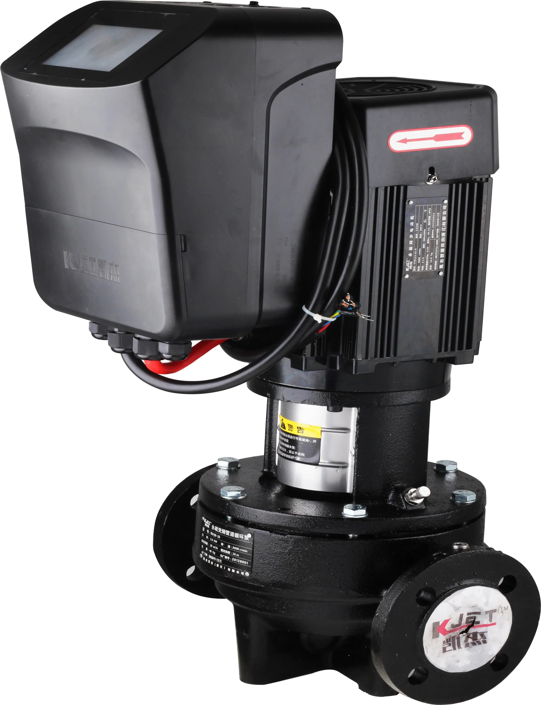 Inteliigent Stainless Steel  Variable Frequency  Constant Pressure Vertical Multistage Centrifugal Water Pump - view 3