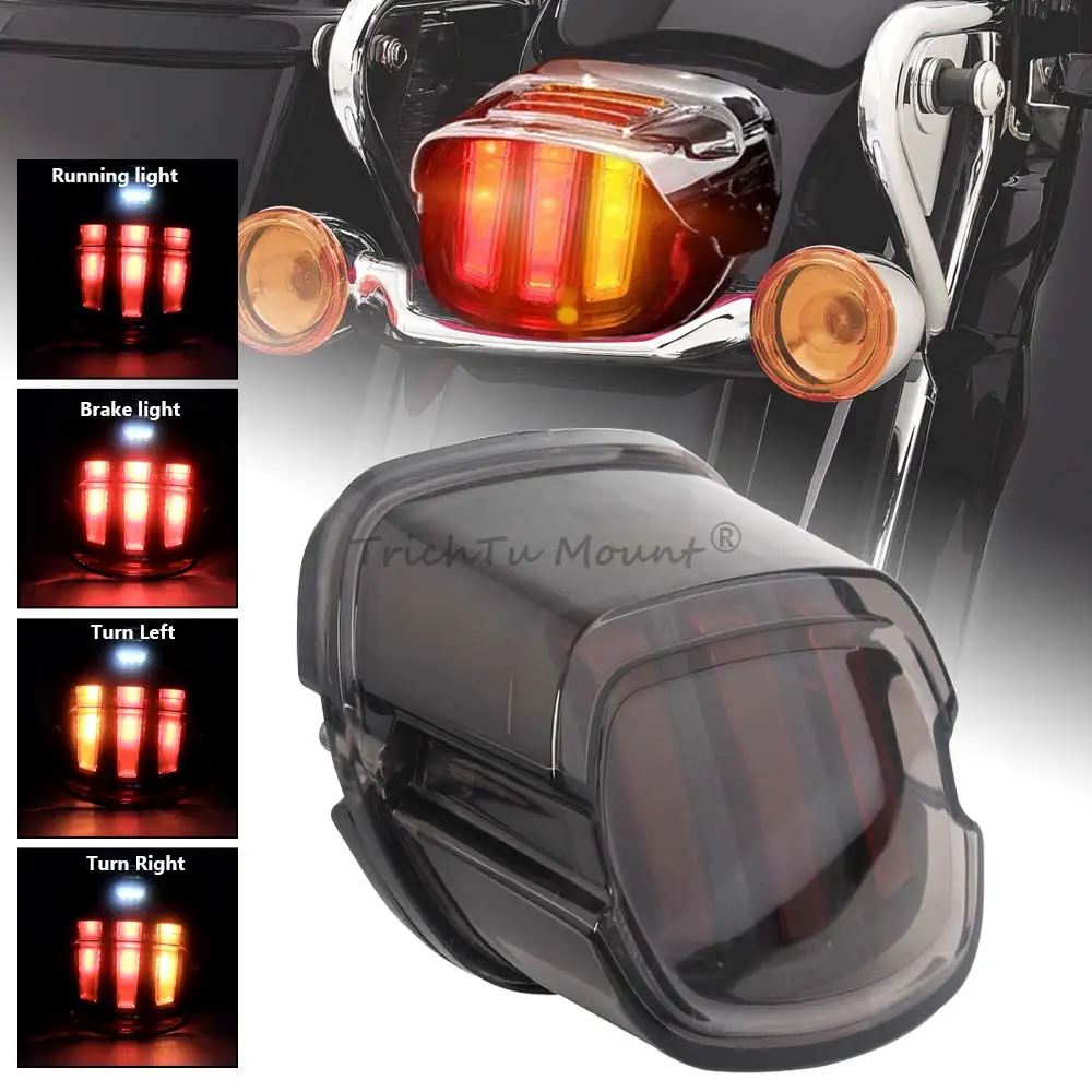 feu-arriere-led-pour-harley-road-king-glide-softail-sportster-dyna-clignotant-feu-de-plaque-d'immatriculation-arriere-feu-stop-pour-moto