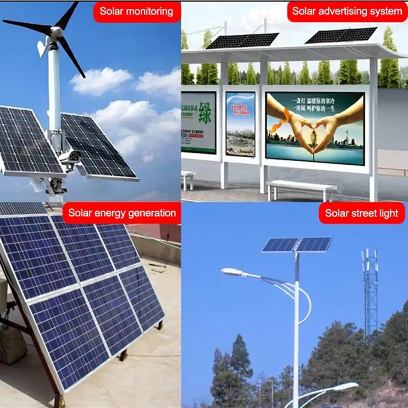 200W 18V Flexible Poly Solar Panel Solar Panel Solar System Power Generator for Outdoor Traveling Camping Car Yacht RV Boat