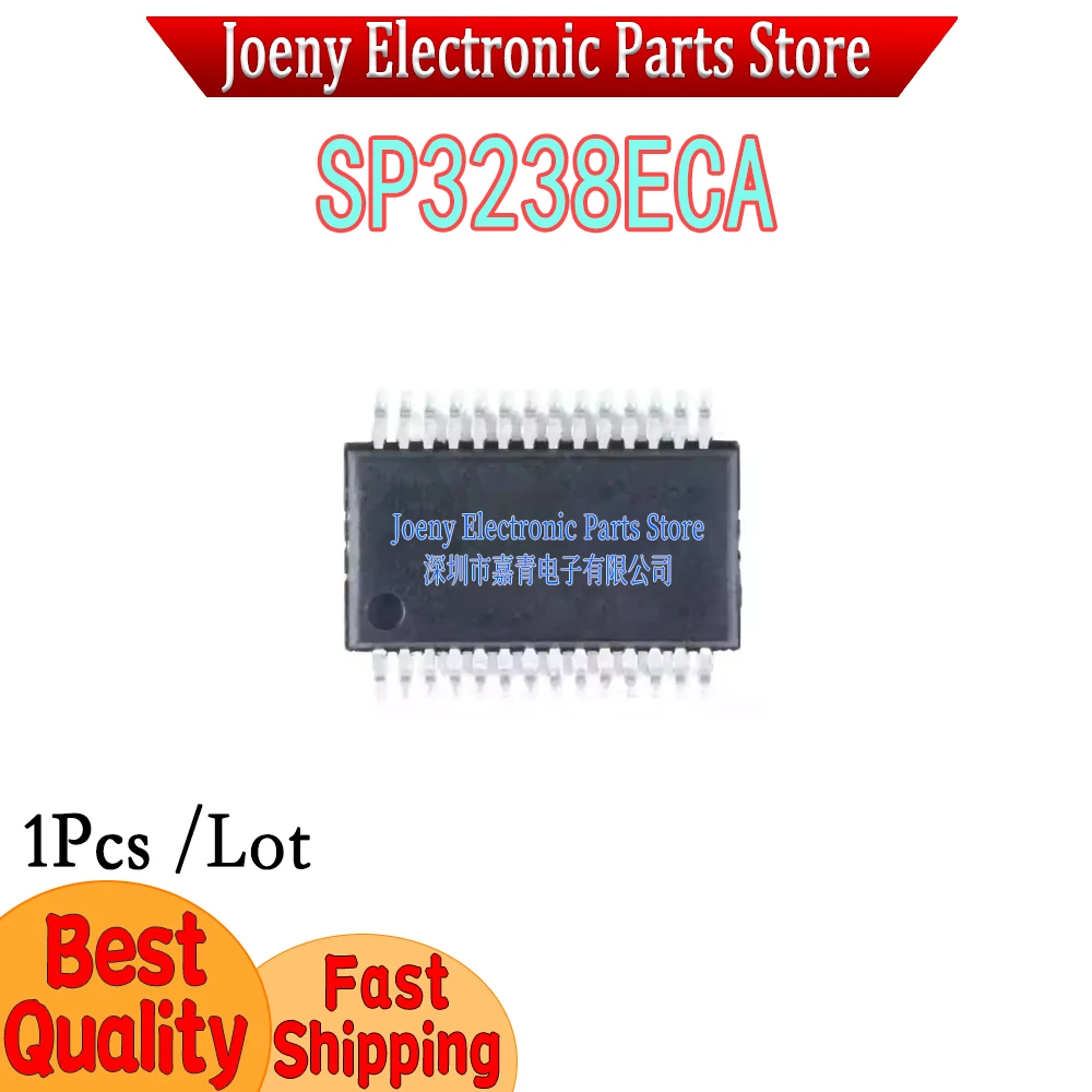 

SP3238 SP3238EEA SP3238ECA S28 + 3.0V + 5.5V RS-232 SSOP-28 PC shell