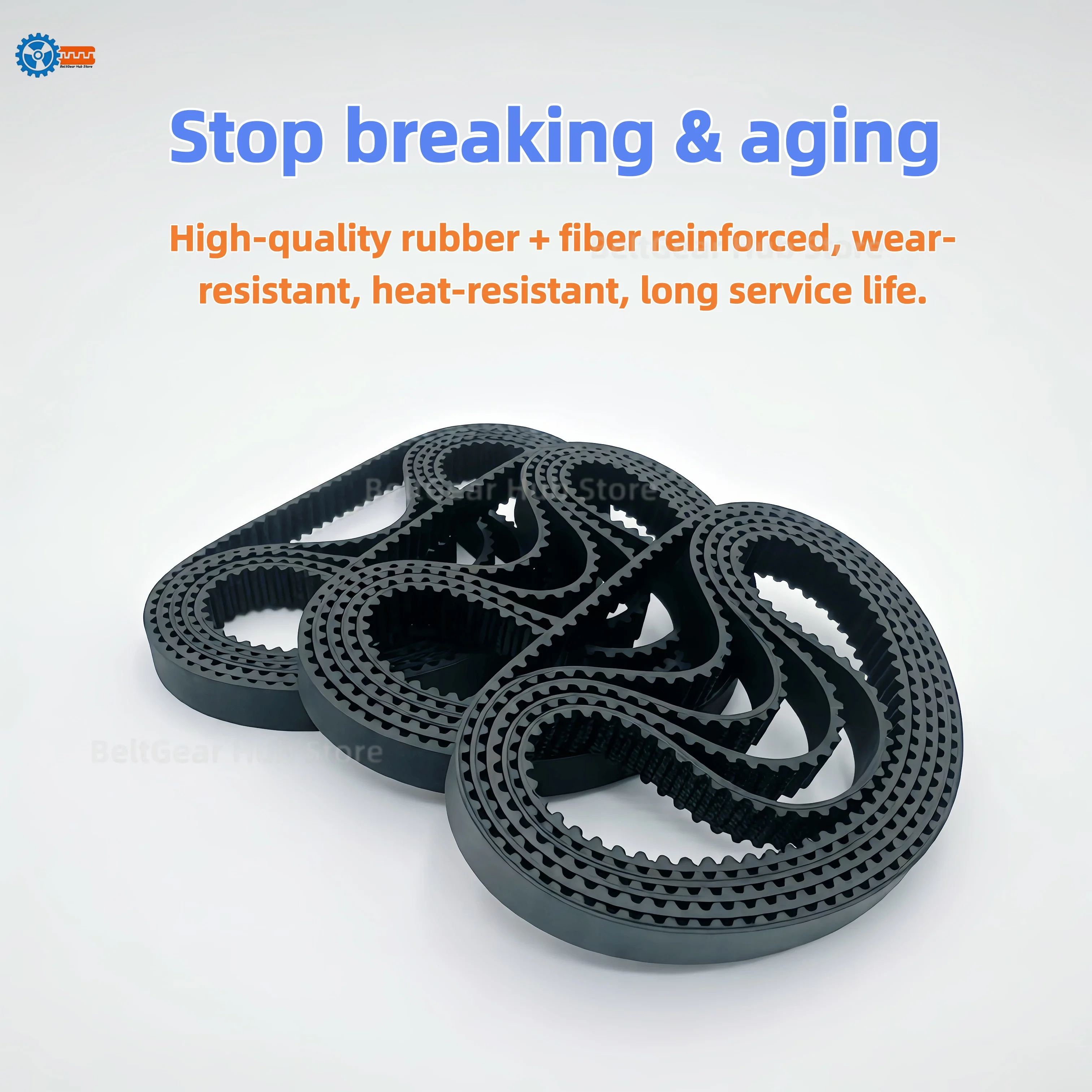 GT2 Timing Belt Length 140 150 152 156 160 196mm Width 5mm 3D Printer Parts G2M Synchronous Belt 2GT Drive Toothed Belt