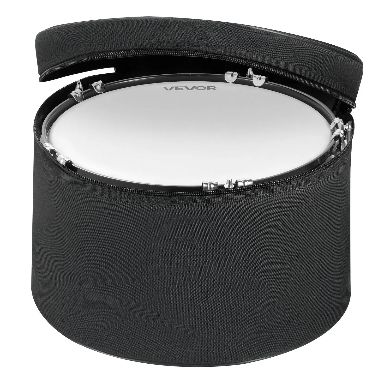 5-Piece Drum Case Set, 600D, Padded Drum Bags for 22 in Bass, 12/13/16 in Tom, 14 in Snare, Thick Padding, Lightweight Protec