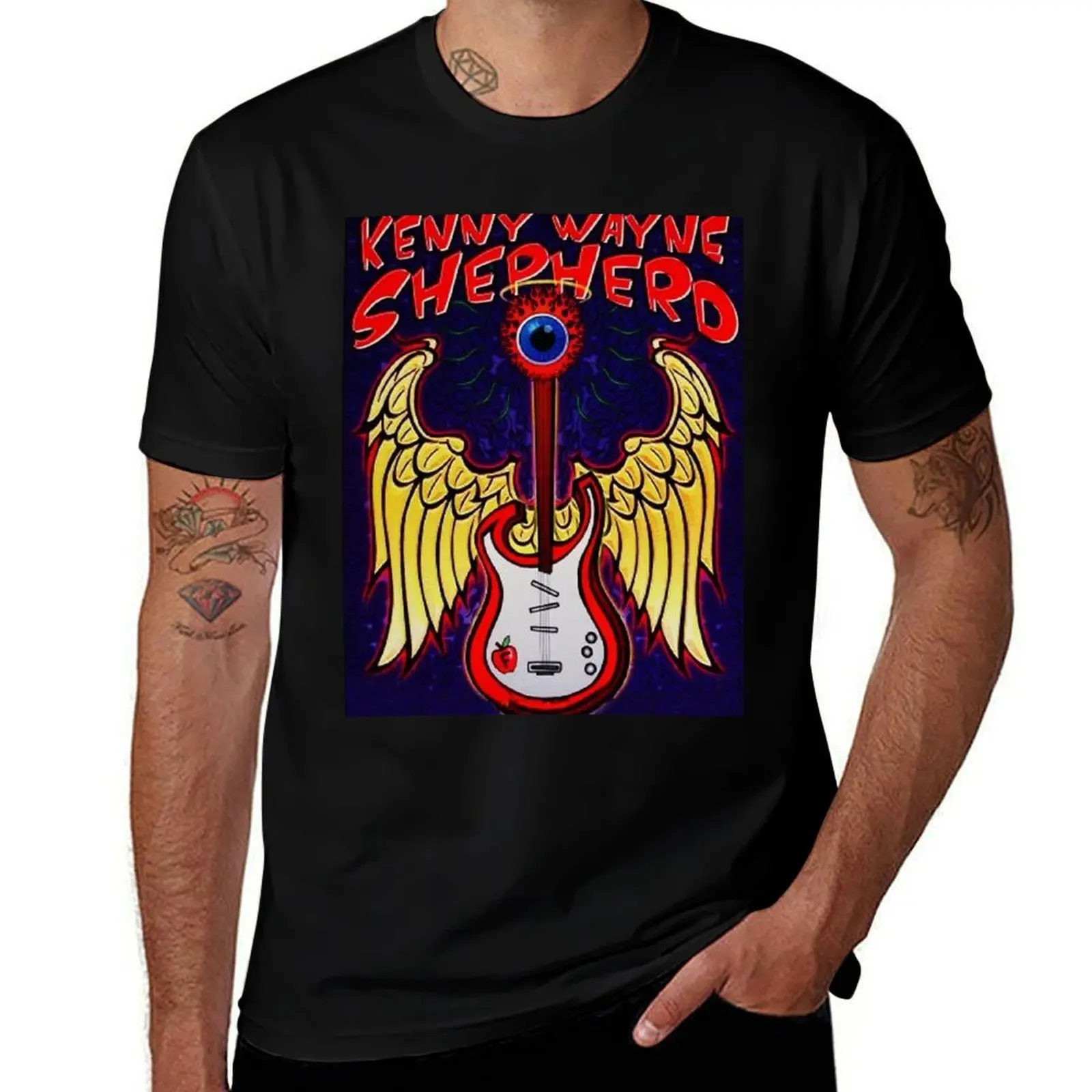 

kenny wayne shepherd T-Shirt man t shirt cotton t shirts for man cotton funny T-Shirt
