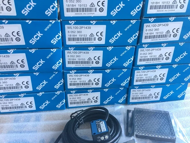 

Новый оригинальный зеркальный отражающий фотоэлектрический переключатель SICK WL100-P1439 Sensor