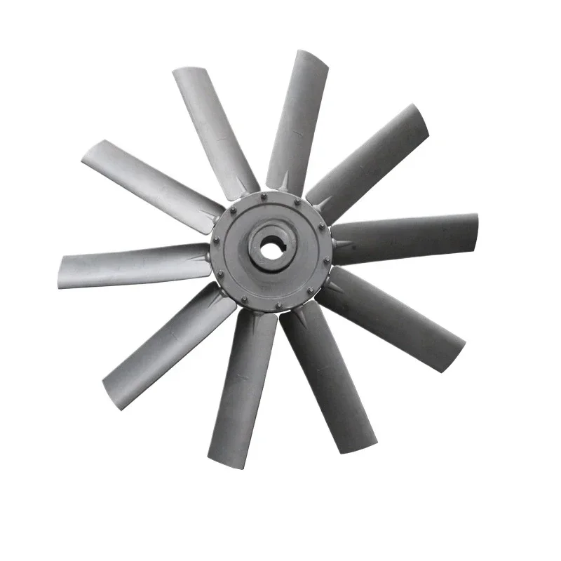 

Industrial aluminum alloy fan blade, corrosion resistant aluminum, adjustable shaft 10 blades