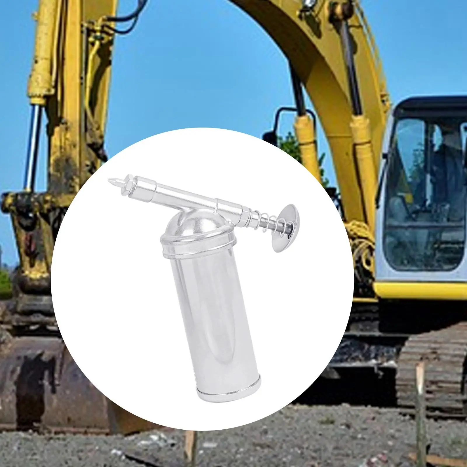 Mini Tool, Sturdy, Multipurpose Small Compact Universal 85cc for Most Vehicles Manual Lubricant Dispenser Push Type Nozzle