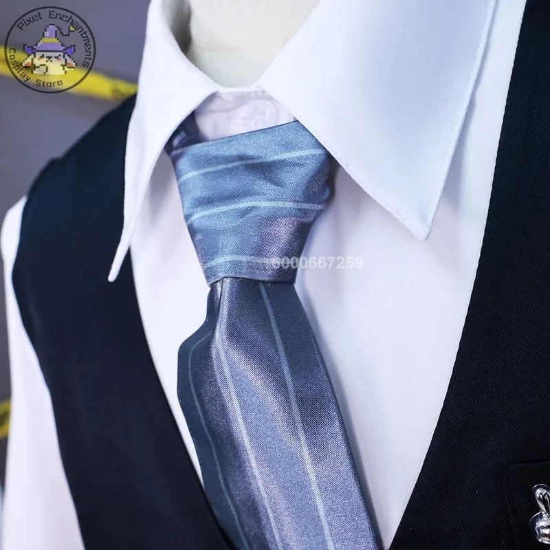 Sky06 Love and Deepspace Xavier Косплей Костюм Парик Boyfirend Bunny Deacon Костюм Игра Ролевая Игра Наряд Мужчины Хэллоуин Вечеринка C66lU&