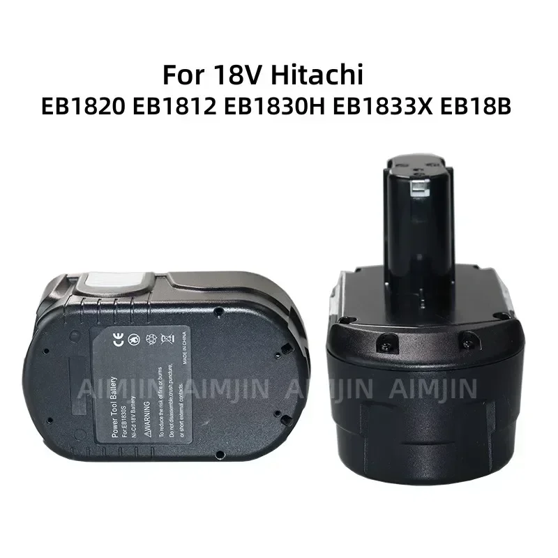 2026 4.8Ah 18V Ni-CD استبدال البطارية لشركة هيتاشي أداة السلطة الحفر EB1820 EB1812 EB1814 BCC1815 EB1830H EB1833X EB18B #2