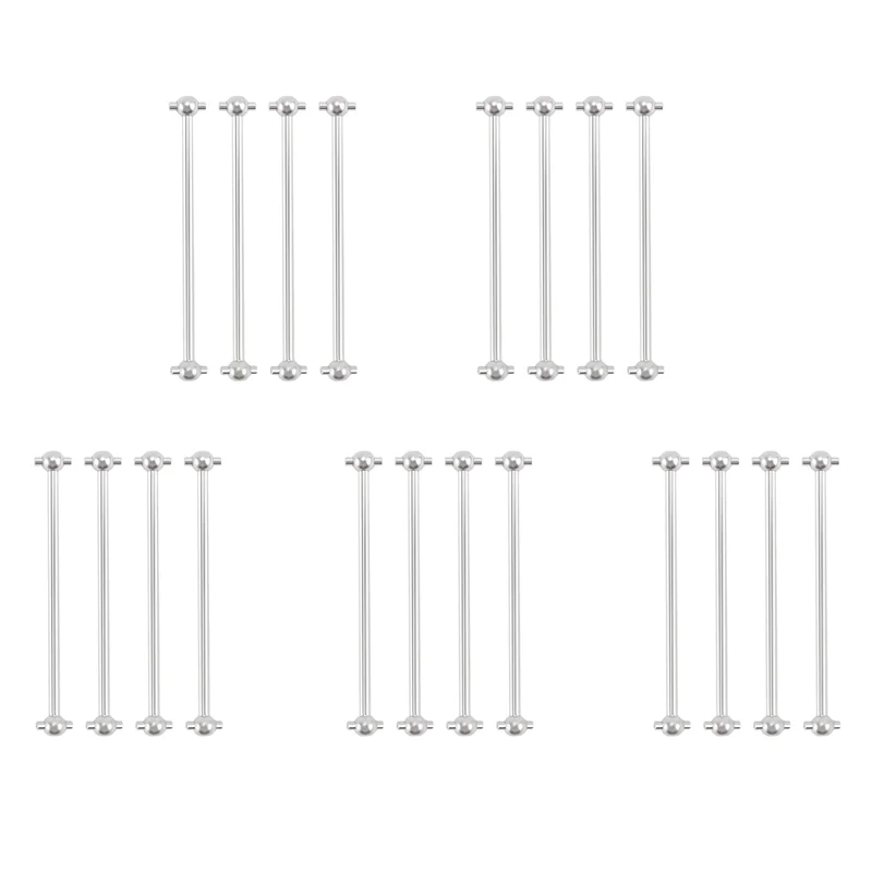

20 PCS For Wltoys 144001 1/14 RC Car Spare Parts 144001-1281 Rear Dog Bone-VVNB