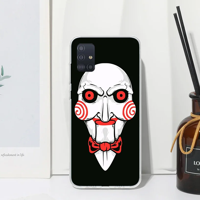 The Jigsaw Killer Horror Phone Case For Samsung A51 A41 A31 A21S A11 A01 A71 A50S A40 A30S A20E A10S A70 A6 A7 A8 A9 Plus Back C