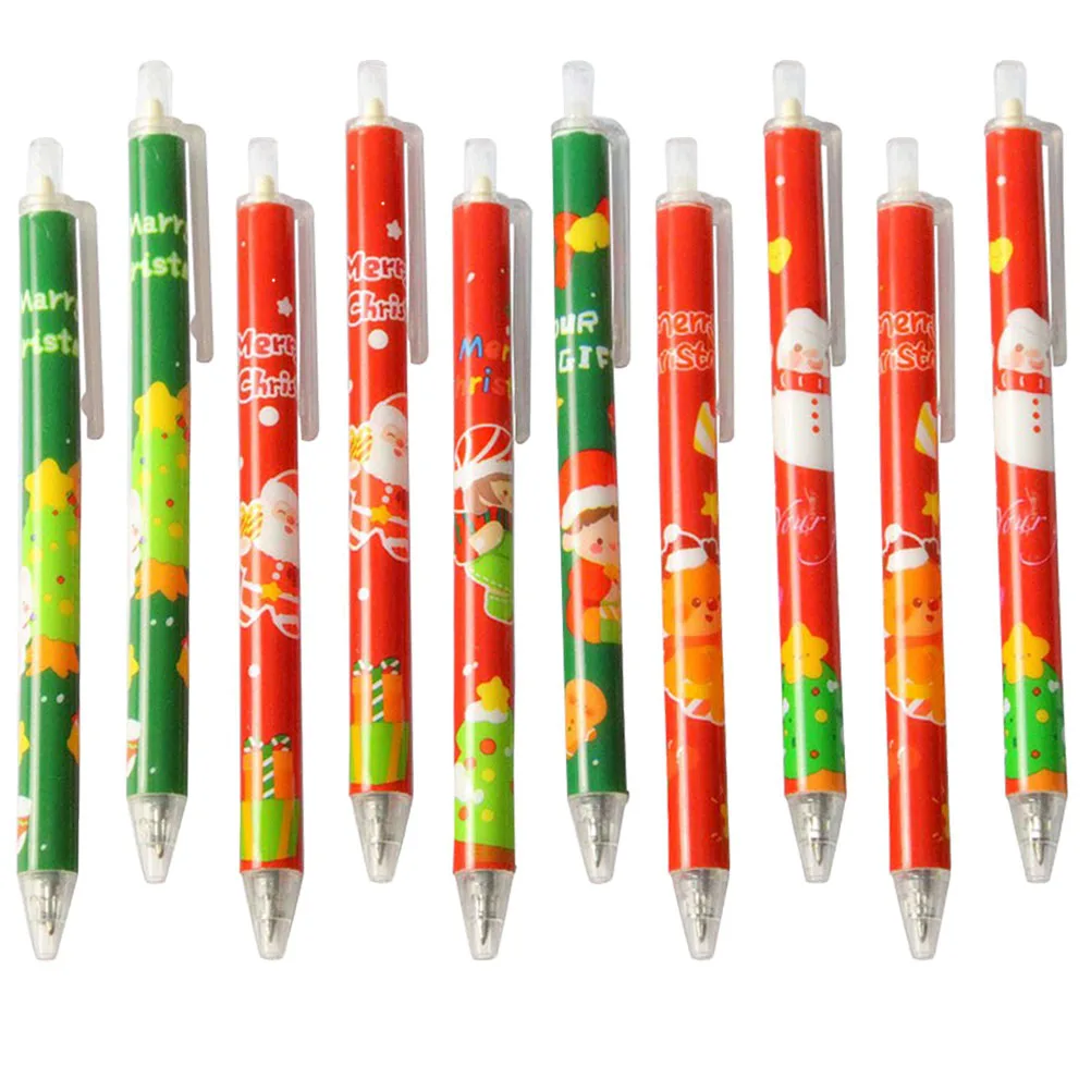

20 Pcs Pens Black Color Portable Prize Gifts Office Supplies Writing Tool Students Stationery Smooth Writing Art Tools