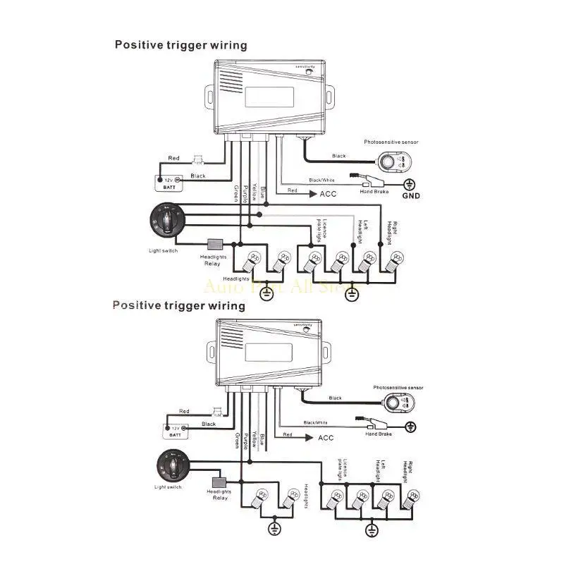

J0ma Universal 12V Car Auto Light System автоматически управляйте датчиком света