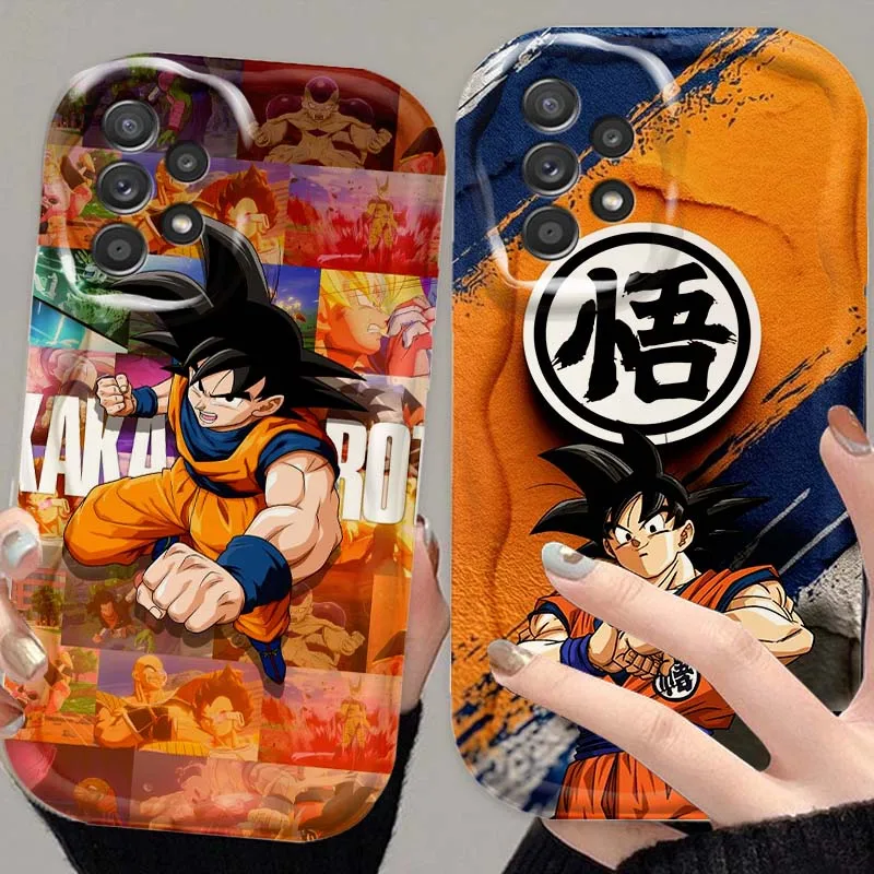 

Dragon Ball Son Goku Cool Phone Case For Samsung A73 A72 A71 A56 A55 A54 A53 A52 A51 A32 A36 A26 A25 A13 A14 5G Wave Oil