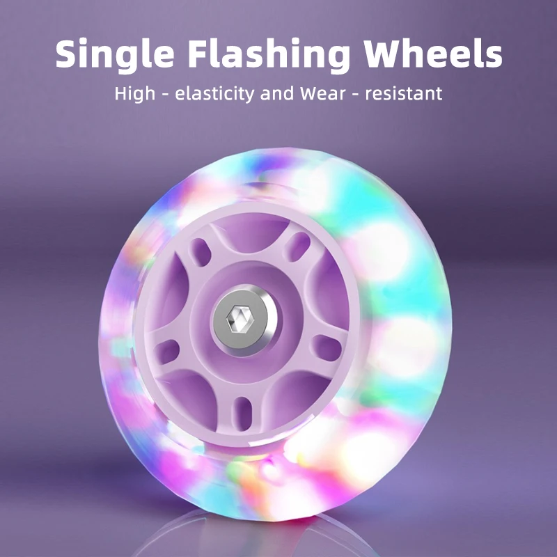 أطفال حذاء تزلج بعجلات للمبتدئين شفرات دوارة قابلة للتعديل للبنين بنات سن 6-12 مستوى الدخول أحذية التزلج في الهواء الطلق المهنية