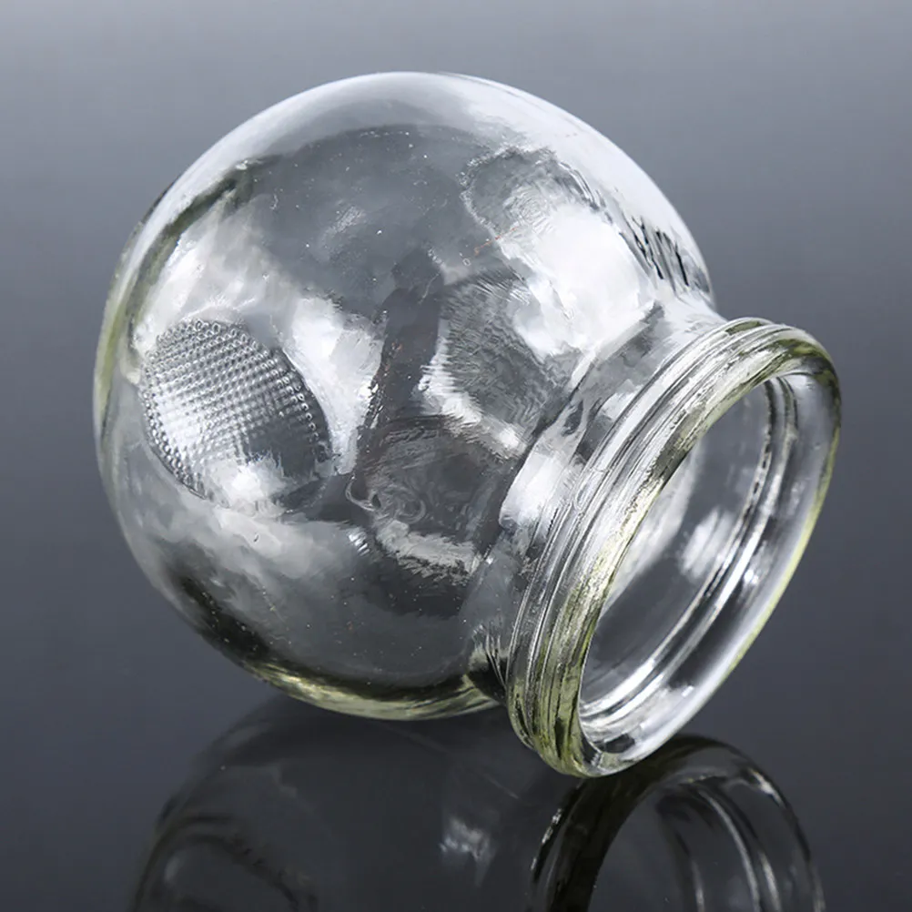 

1Set Cupping Therapy Glasses Heavy Duty Thick Glass Suction Cups for Body Pain Relief Ideal for Needs