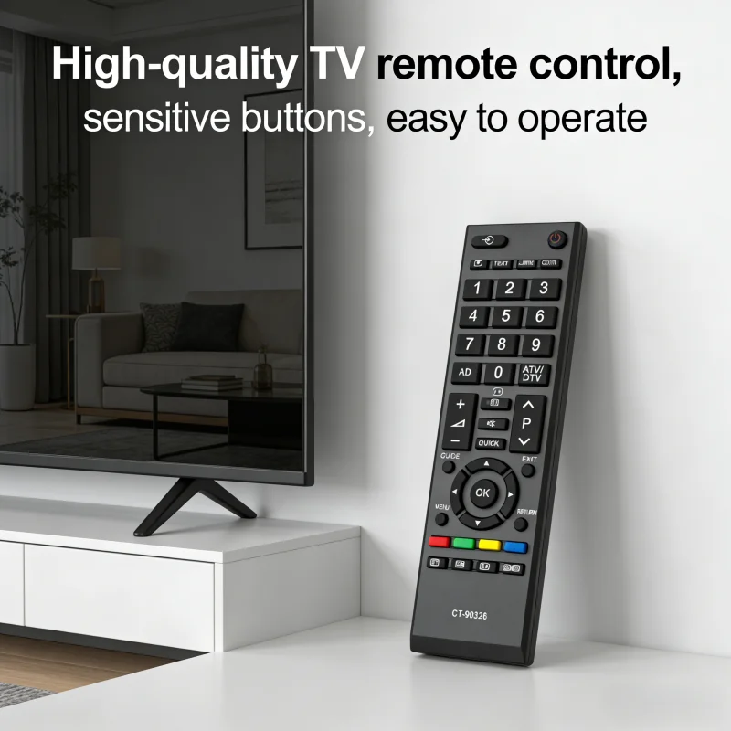 Universal Remote Control for CT-90380 CT-90336 CT-90351 Smart LED TV - User Interface CT-90326 Replacement Remote