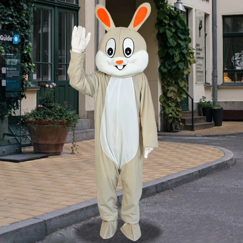 漫画グレーバニーマスコットコスチューム大人用クラシックディズニーミッキーミニーキャラクター広告イベントパーティークリスマスコスプレコスチューム