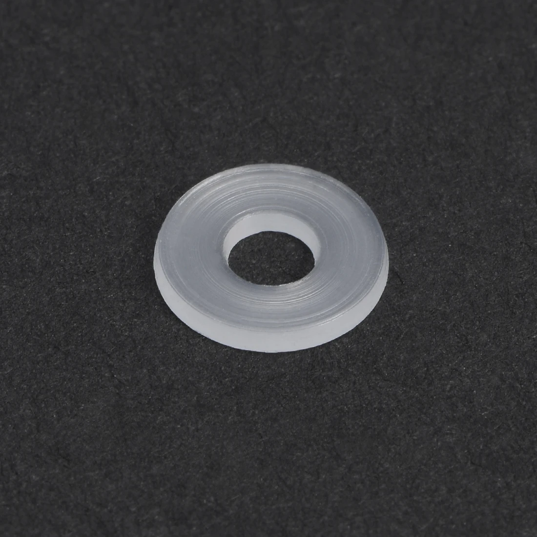 200Pcs M3 Nylon Flat Washers 8mm OD 3mm ID 1mm Thickness Sealing Gasket Clear Insulating Plain Gasket for Faucet Pipe Water Hose