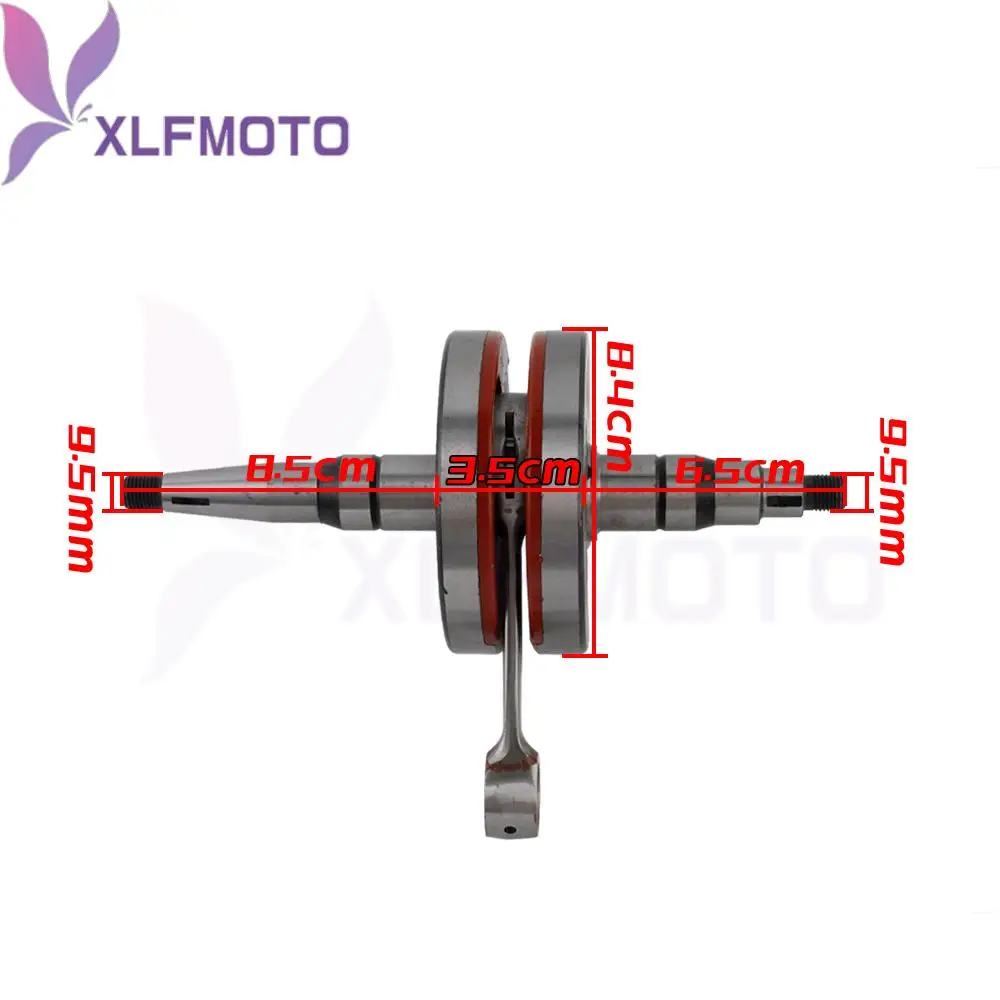 Motorrad Kurbelwelle Crankshaft For Simson S51 S53 SR50 KR51/2 Schwalbe SR 50 80 KR51 2-Stroke Engine Parts 2