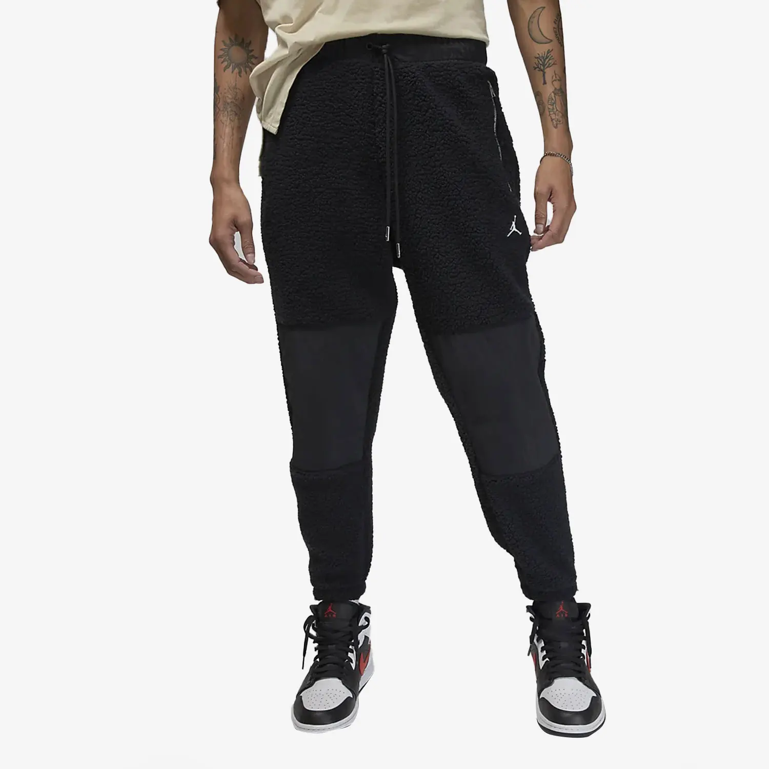 

Nike genuine Air Jordan Men's Fleece-Lined Sherpa Pants DV1570-010