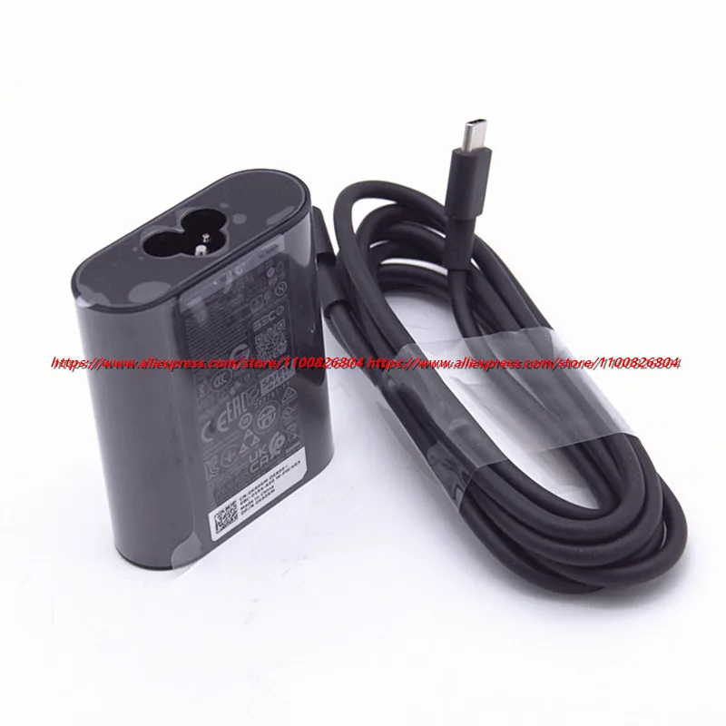 Original For Dell XPS 13 9320 Laptop AC Power Adapter 20V 3A 60W LA60NM200 DA60NM200 HA60NM200 LA60NM210 Charger USB-C Type C