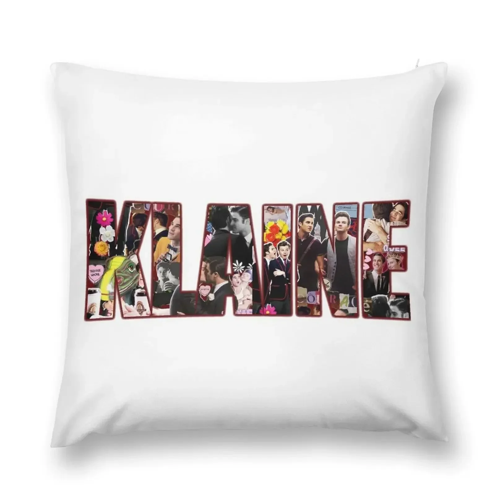 #Klaine Throw Pillow Christmas Pillows Luxury Pillow Case Custom Cushion pillow