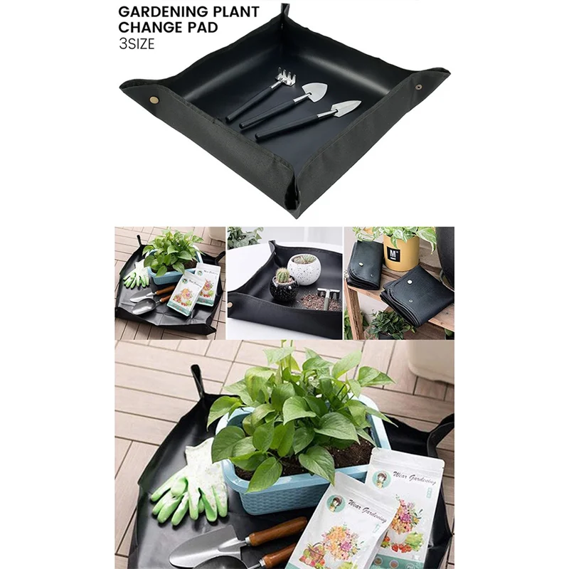 

Коврик для посадки AAAF, водонепроницаемый коврик для посадки, коврик для сада и пересадки цветов, садовые аксессуары, зеленый цвет