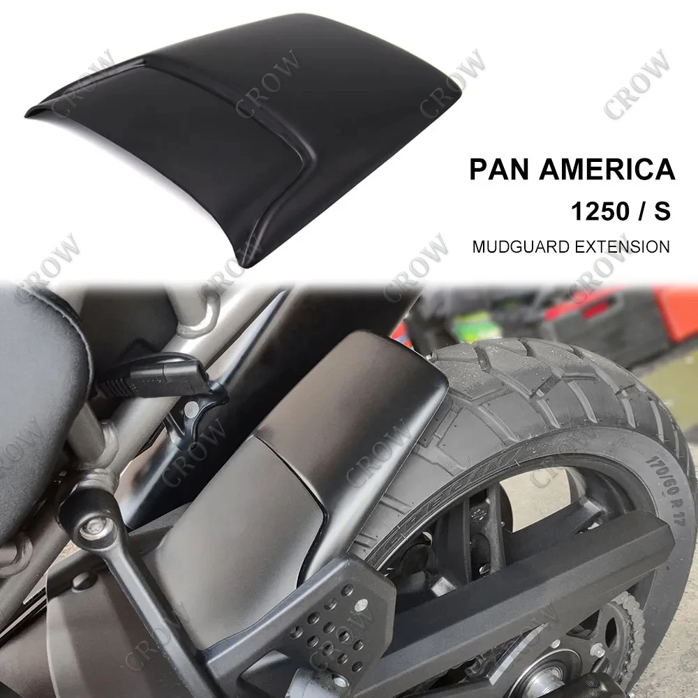 FOR PAN AMERICA 1250 S PA1250S PANAMERICA1250 Motorcycle Rear Fender Extender 2021 2022 Mudguard Adventure