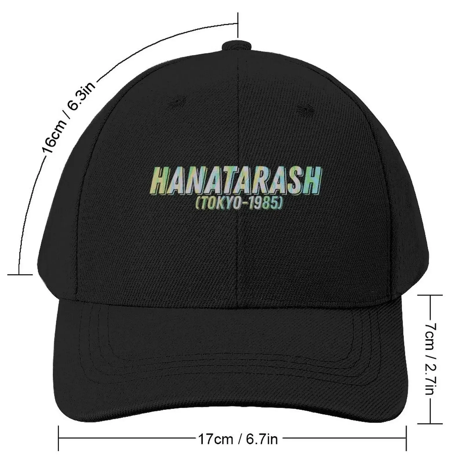 HANATARASH (Tokyo-1985) Baseball Cap Hood New Hat funny hat Woman Hats Men's