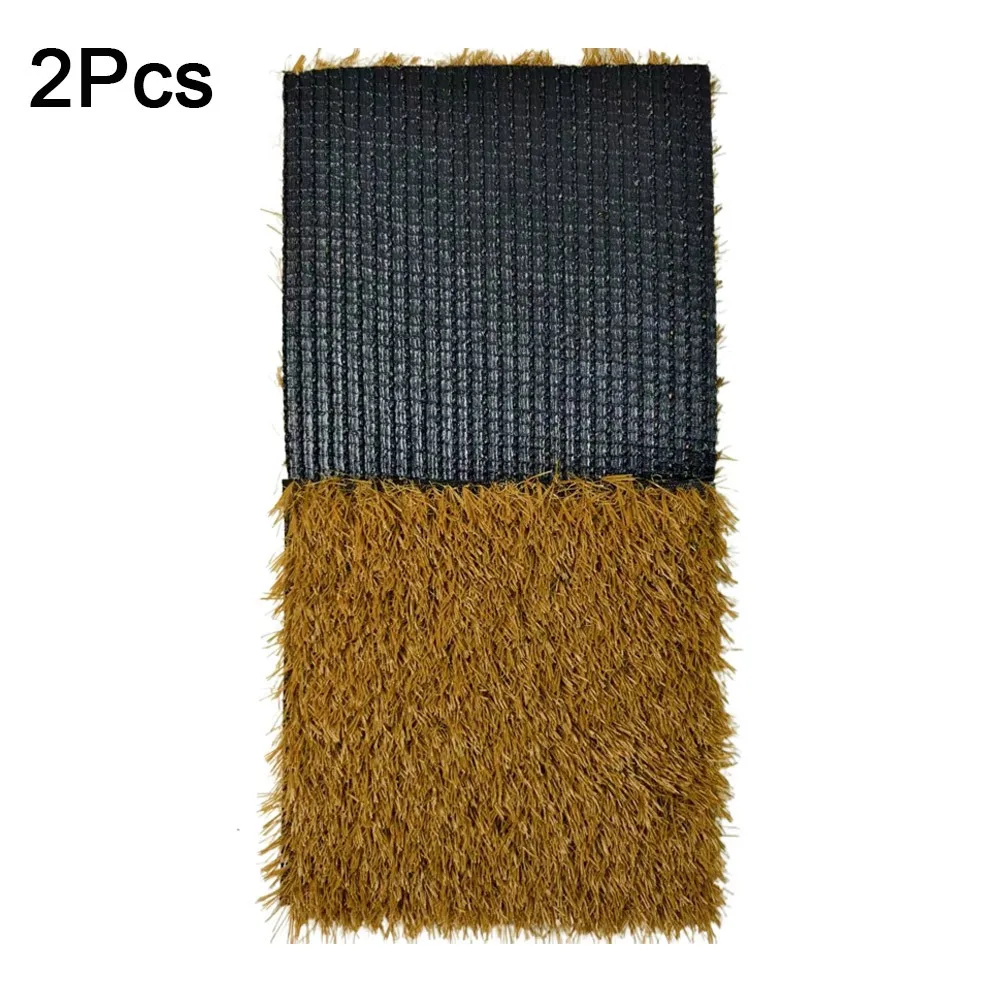 

2Pcs Artificial Chick Nest Mat Shock-Absorbing Soft Chicken Nesting Pads Washable Anti-rupture Simulation Lawn Mats Laying Eggs