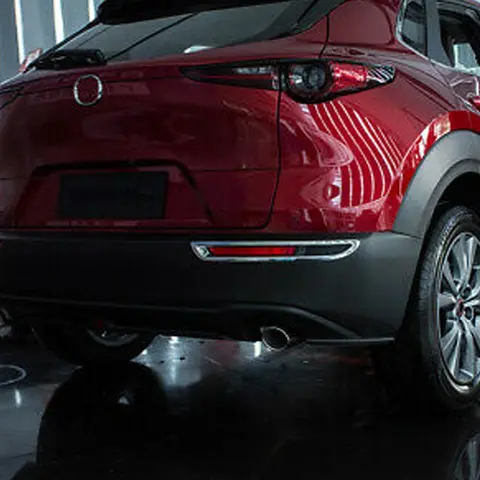 Bil bakre dimljusskyddsklistermärke bakre stötfångardekorationslampa för Mazda CX30 CX-30 2020 10 best sales Mazda CX30 karosserisats - №1